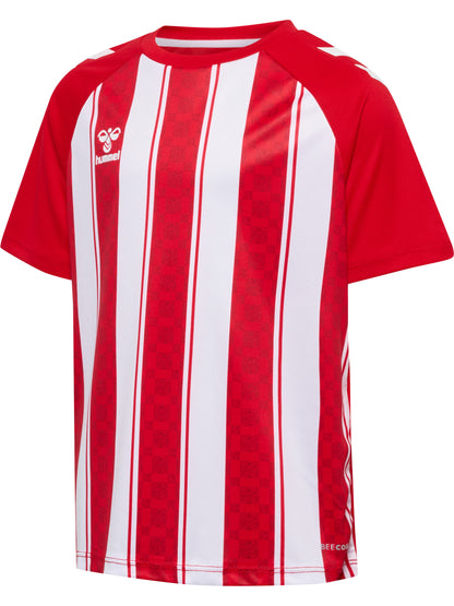 HUMMEL Match Striped Jersey S/S Kind (true red/white)