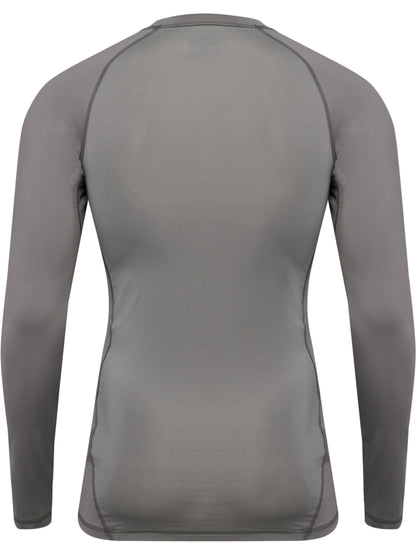 HUMMEL Bl Performance Tee L/S (steel gray)