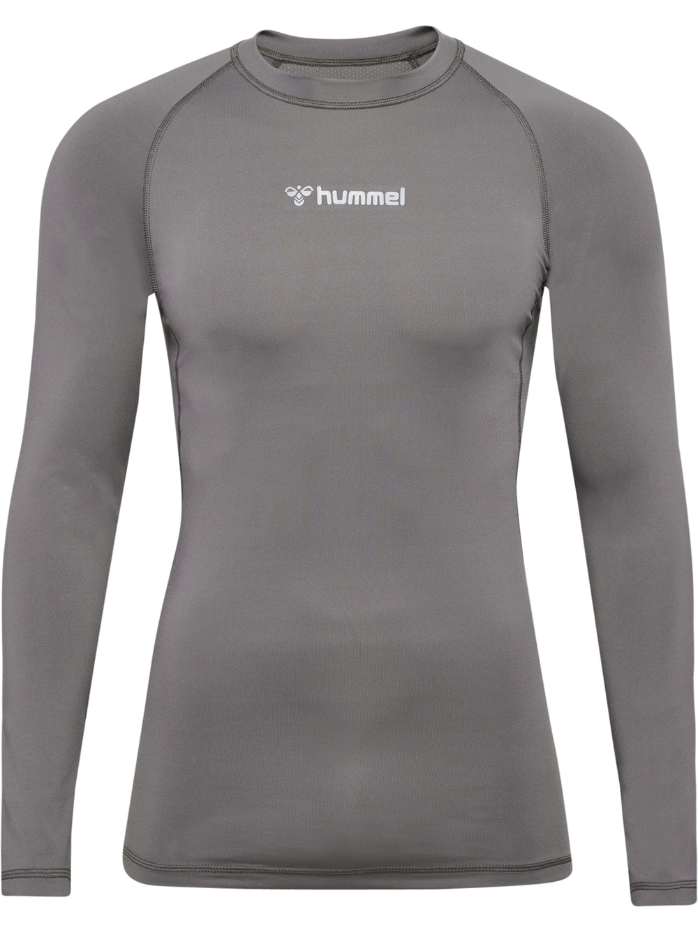 HUMMEL Bl Performance Tee L/S (steel gray)