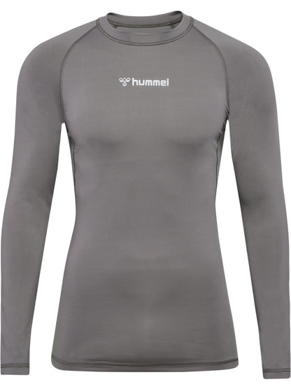 HUMMEL Bl Performance Tee L/S (steel gray)
