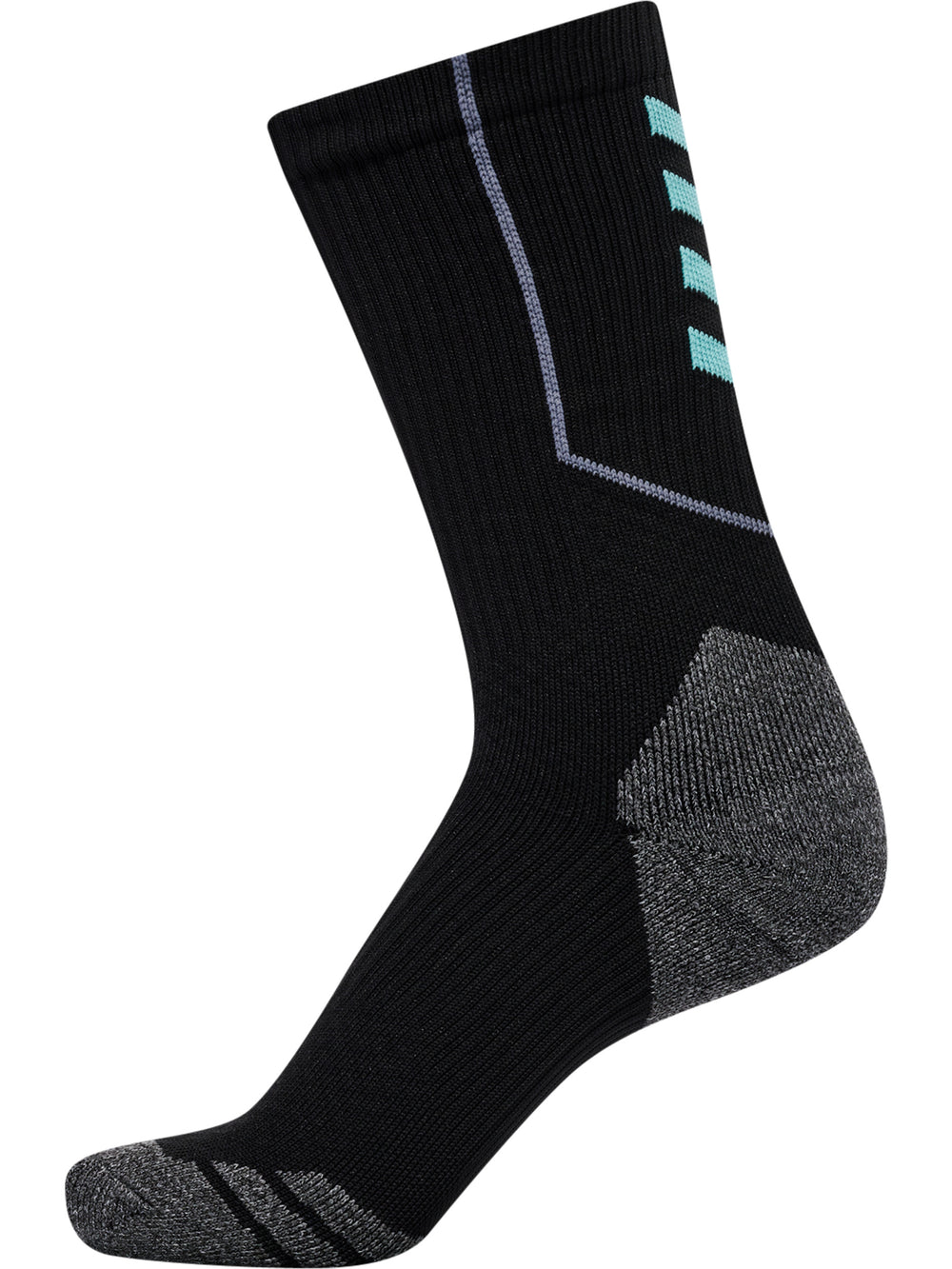 HUMMEL Blaze Pro Training Socks Low (black/pool blue)