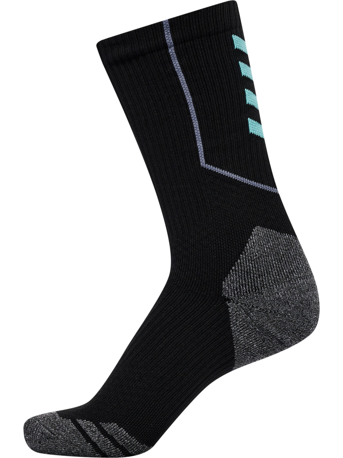 HUMMEL Blaze Pro Training Socks Low (black/pool blue)