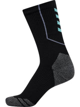 HUMMEL Blaze Pro Training Socks Low (black/pool blue)