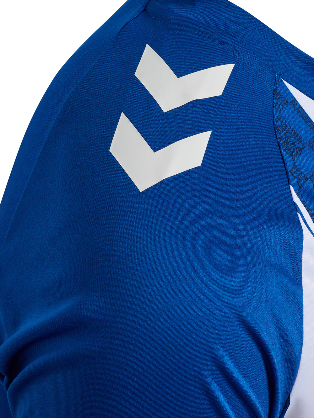 HUMMEL Match Striped Jersey S/S (true blue/white)
