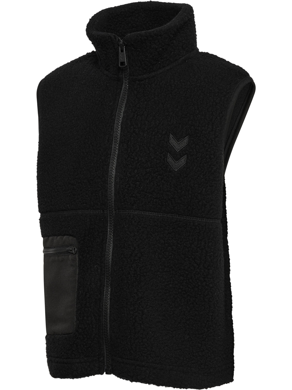 HUMMEL Martini Fleece Zip Vest Kind (black beauty)