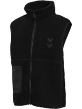 HUMMEL Martini Fleece Zip Vest Kind (black beauty)
