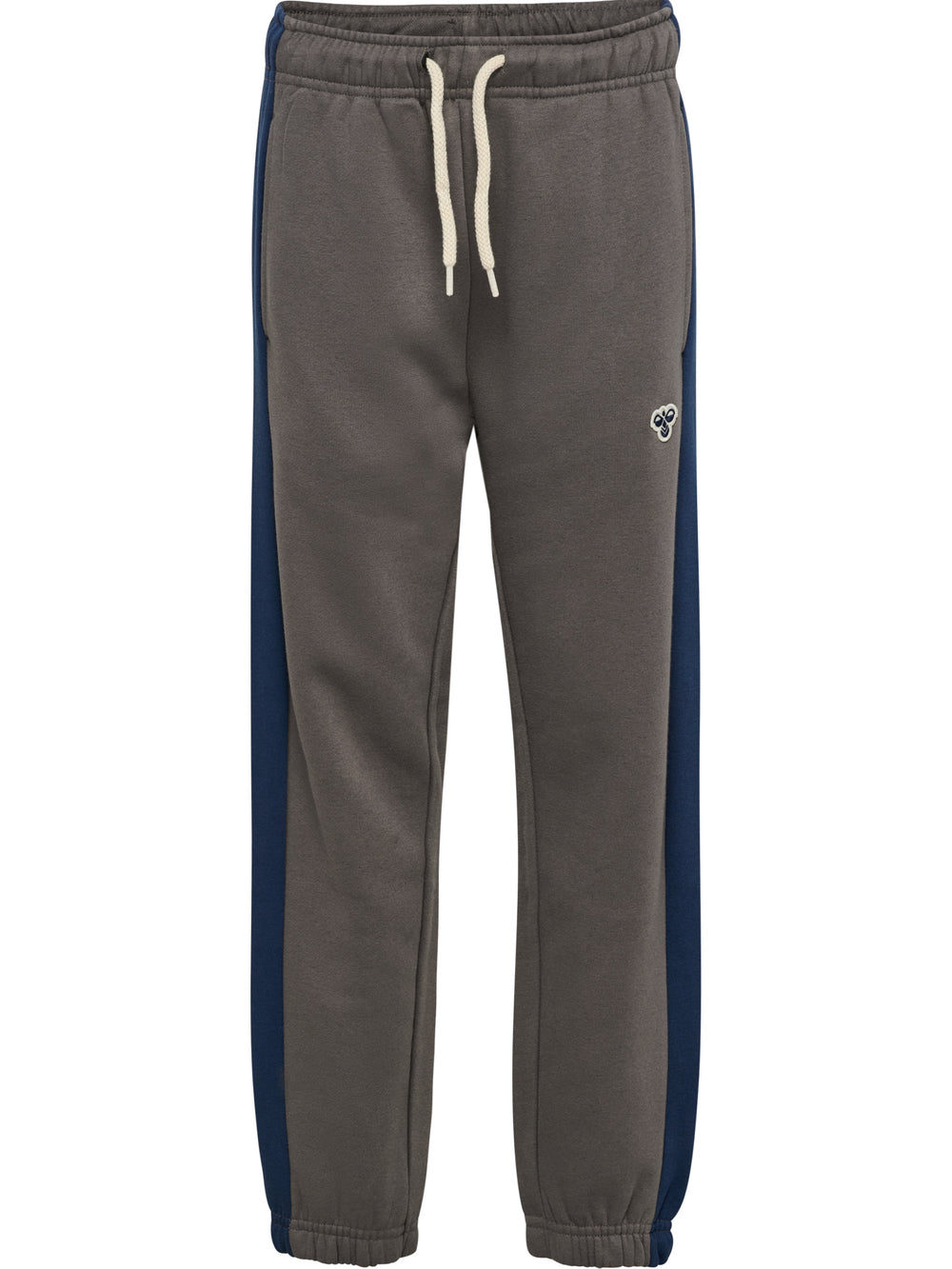 HUMMEL Loose Block Sweatpants Bee Kind (dark gull gray)