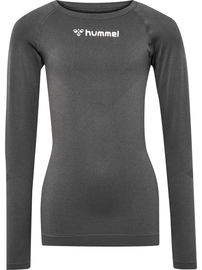 HUMMEL Bl Comfort 2.0 Tee L/S Kind (asphalt)