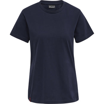 HUMMEL Red Basic T-Shirt S/S Damen Blau