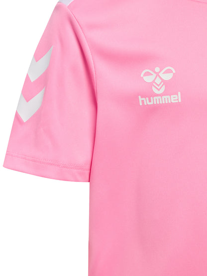 HUMMEL Essential 2.0 Jersey S/S Kind (cotton candy/white)