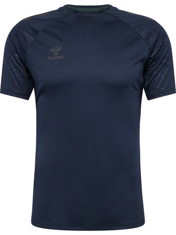 HUMMEL Pro Training Jersey S/S Unisex Blau