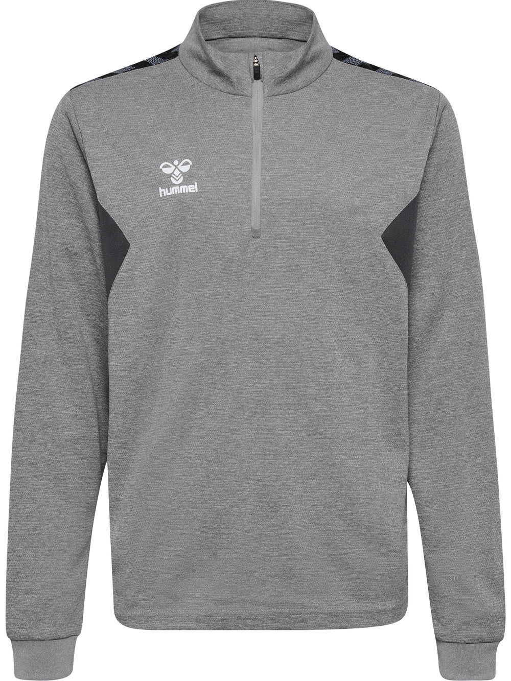 HUMMEL Authentic Half Zip Sweat Kind (grey melange)