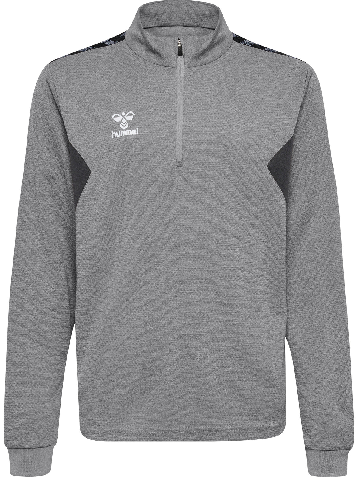 HUMMEL Authentic Half Zip Sweat Kind (grey melange)