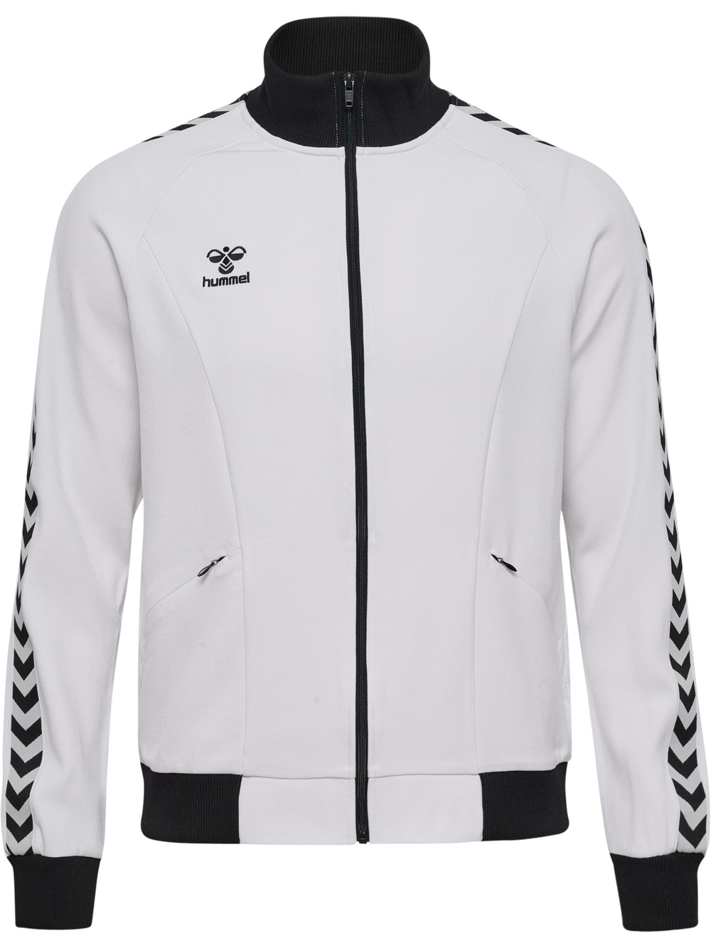 HUMMEL Root Track Zip Jacket (blanc de blanc/black)