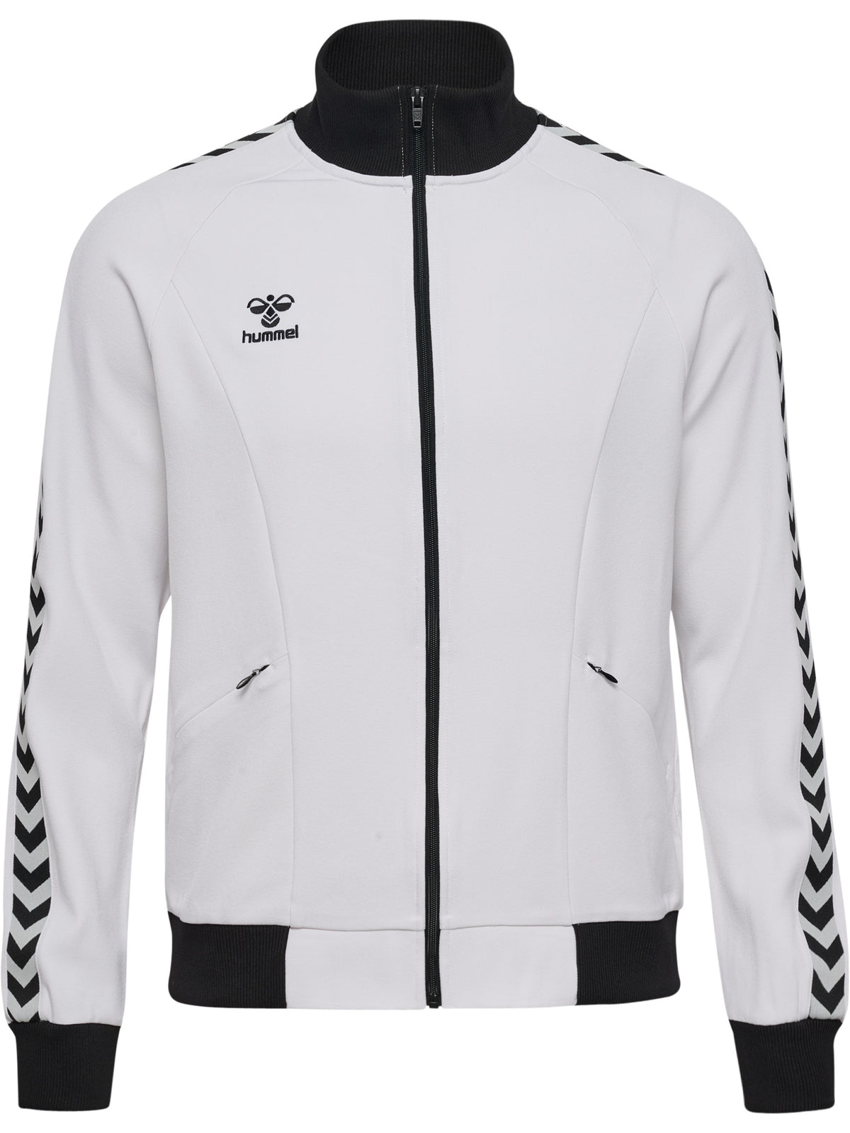HUMMEL Root Track Zip Jacket (blanc de blanc/black)