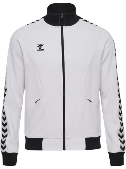 HUMMEL Root Track Zip Jacket (blanc de blanc/black)