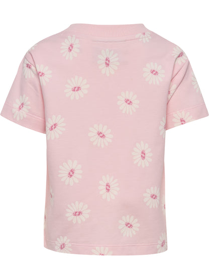HUMMEL Mini Loose Flower T-Shirt S/S Kind (pale lilac)