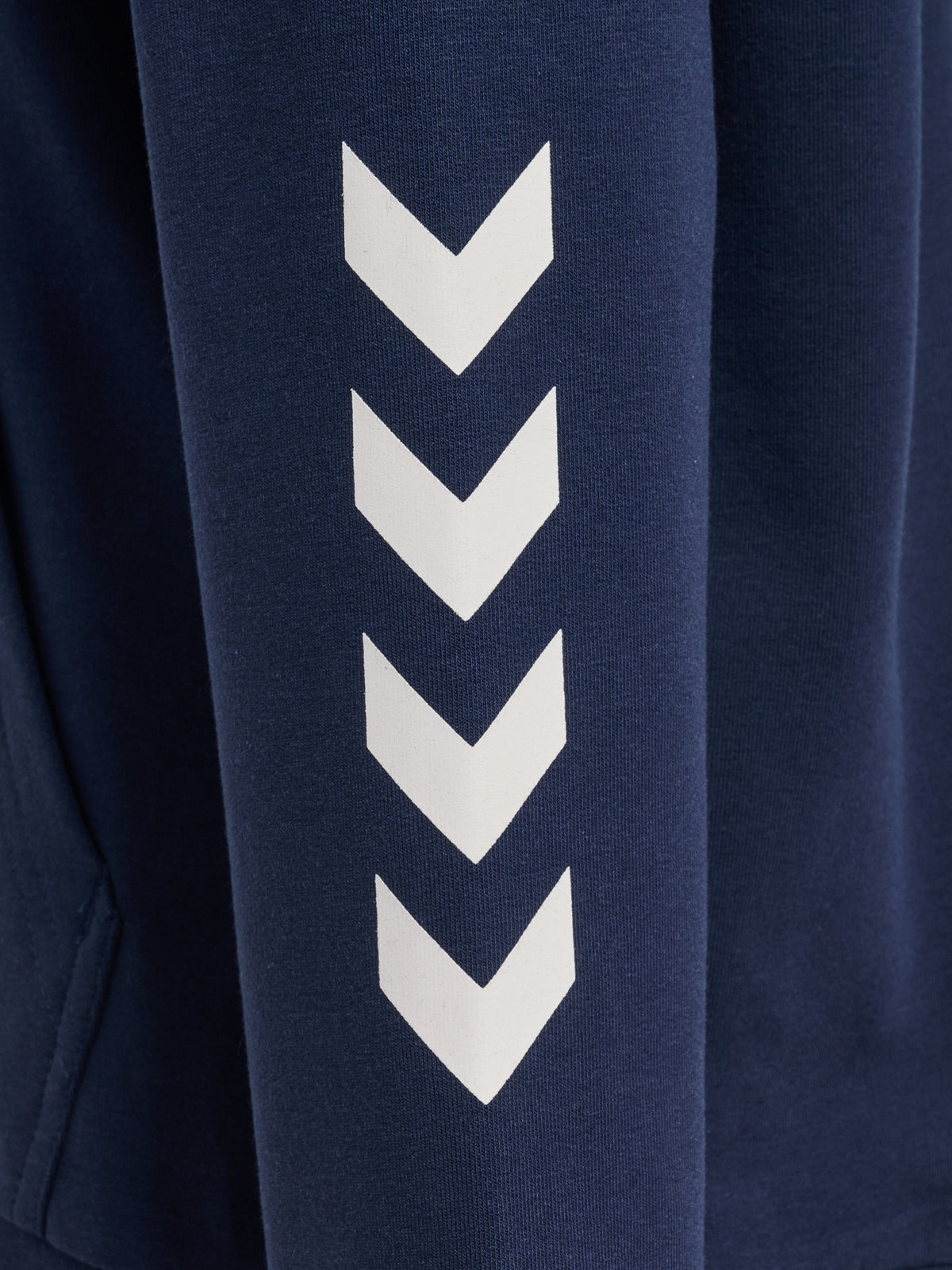 HUMMEL Reg Logo Hoodie Kind (dress blues)