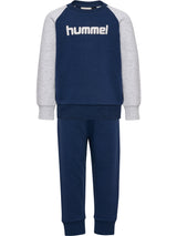 HUMMEL Mini Reg Base Sweat Set Kind (dress blues)