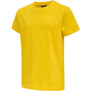 HUMMEL Red Basic T-Shirt S/S Kind (empire yellow)