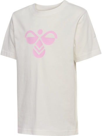 HUMMEL Reg Tukas T-Shirt S/S Kind (marshmallow/pink lady)