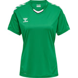 HUMMEL Core Xk Poly Jersey S/S Damen Grün