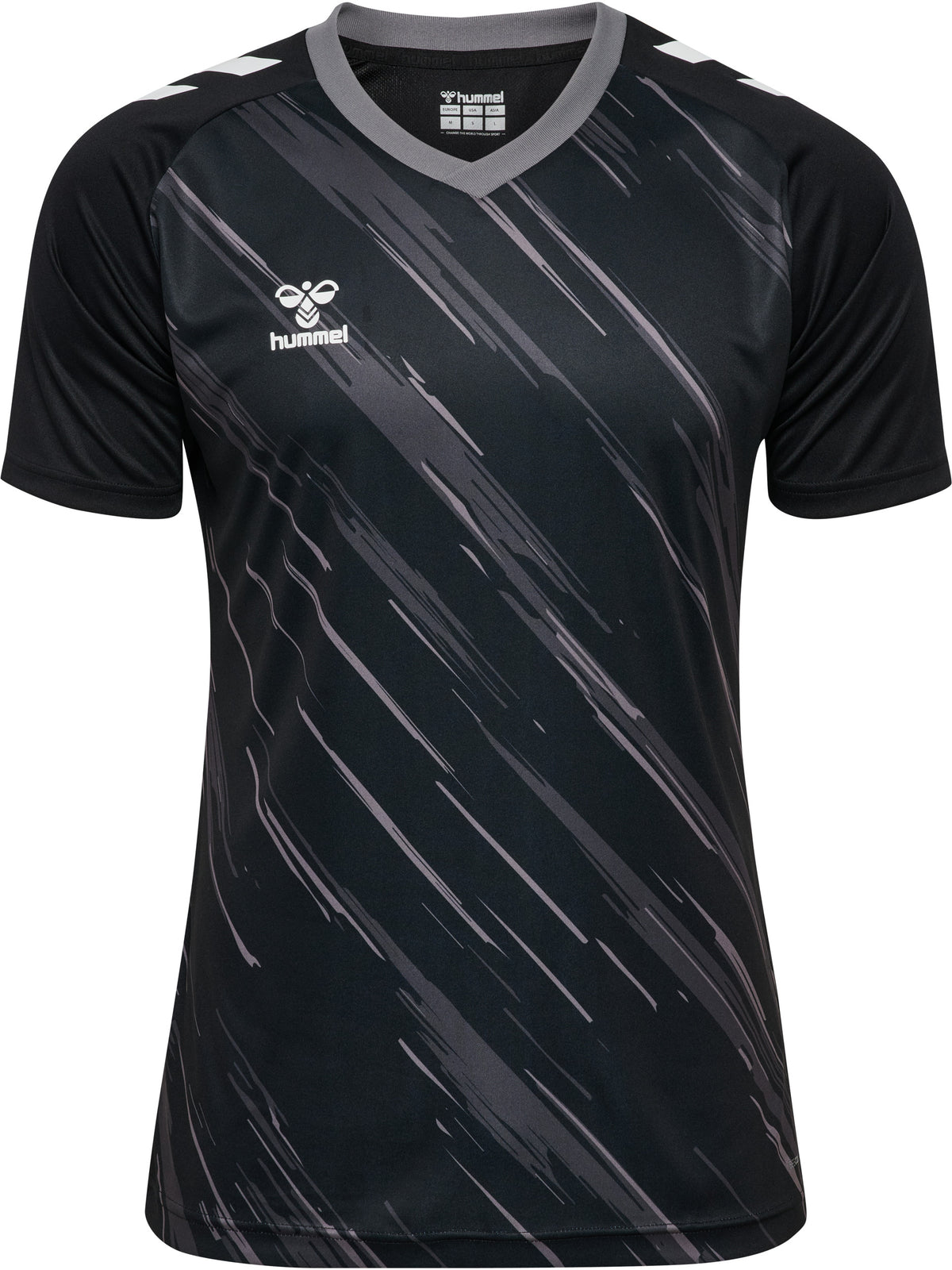 HUMMEL Match Triumph Jersey S/S (black/steel gray)