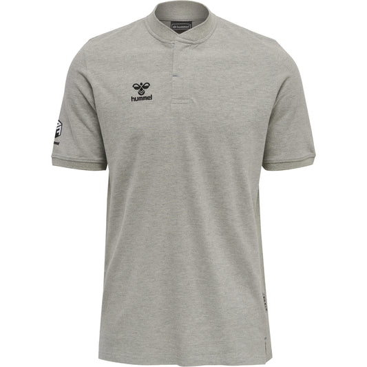 HUMMEL Move Grid Polo Herren Grau