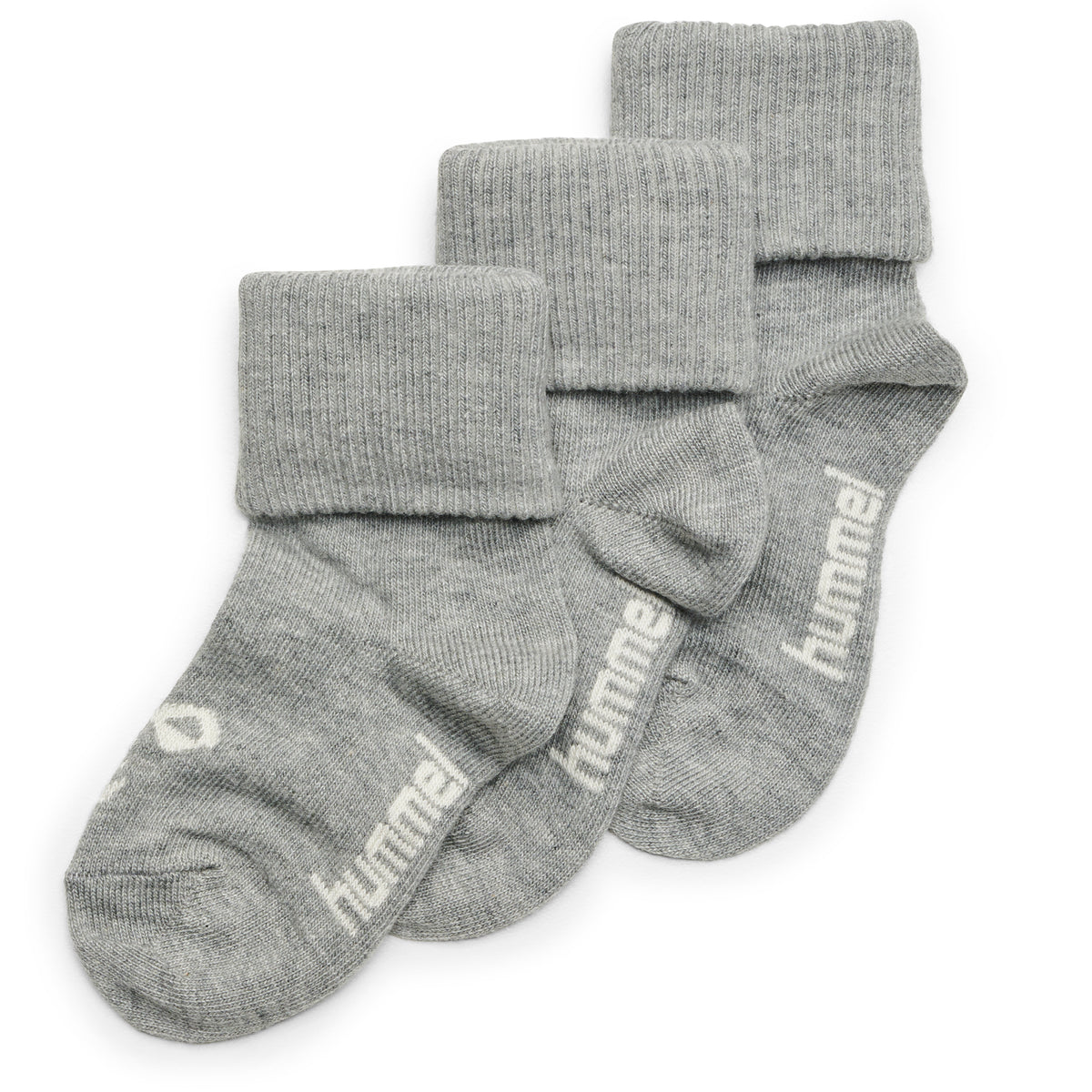 HUMMEL Sora 3-Pack Sock Kind (grey melange)