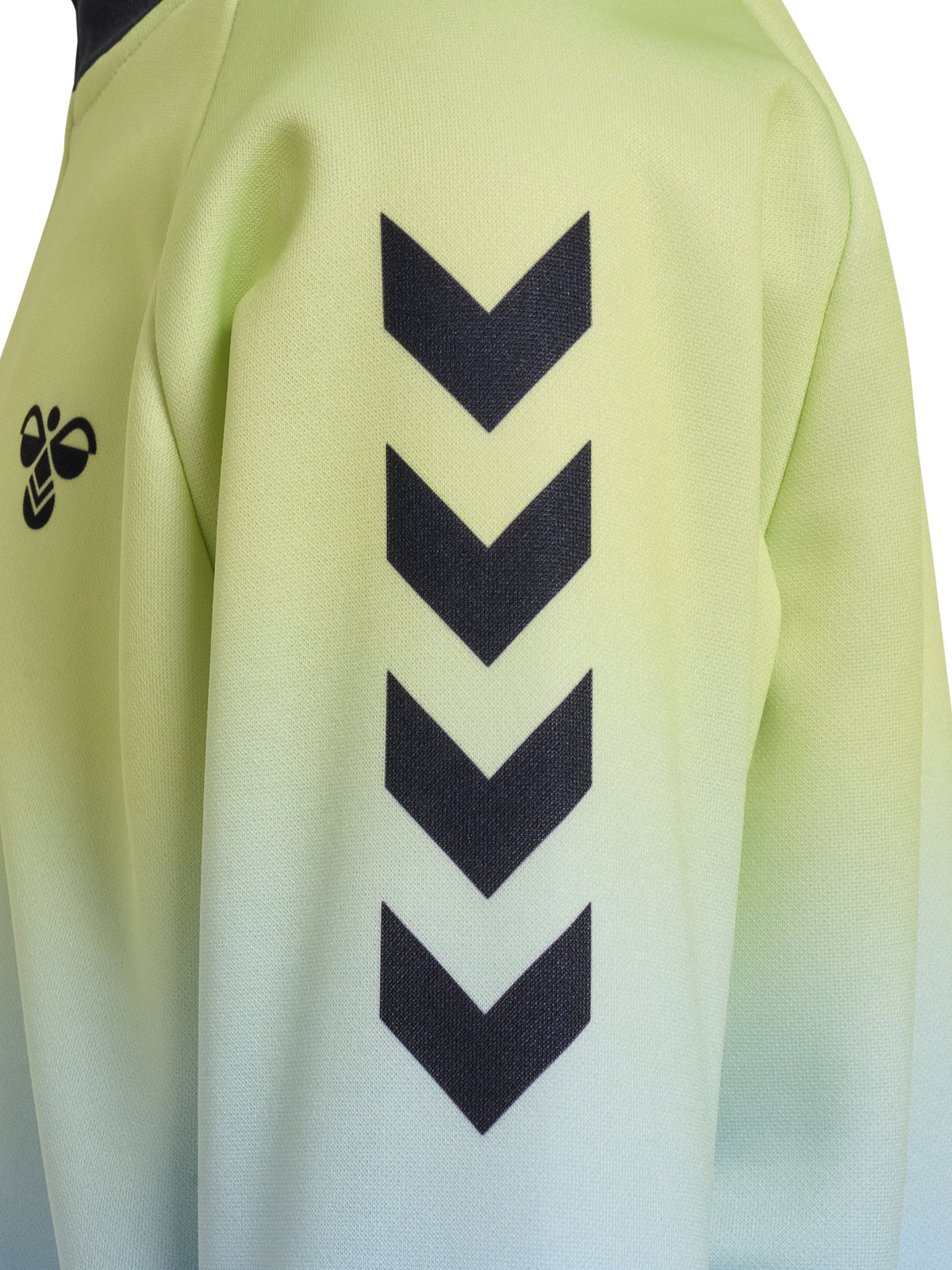 HUMMEL Gradient Track Suit Kind (shadow lime/black)
