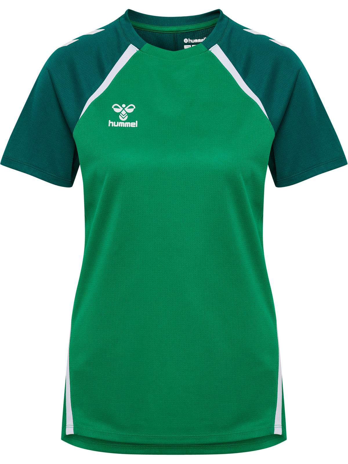 HUMMEL Lead 2.0 Jersey S/S Damen (jelly bean/evergreen)