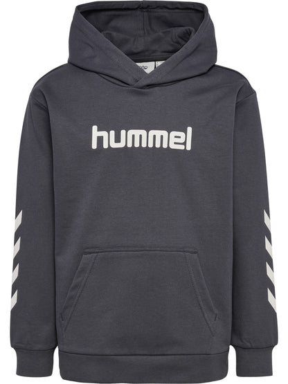 HUMMEL Logo Hoodie Kind (ebony)