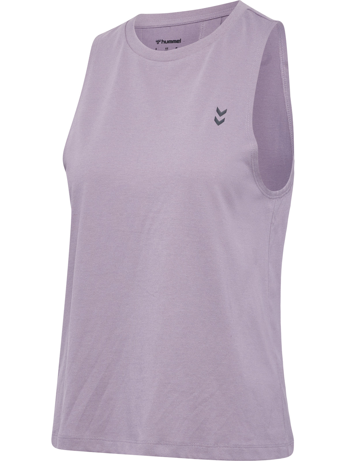 HUMMEL Soft Open Back Top Damen (gray ridge)
