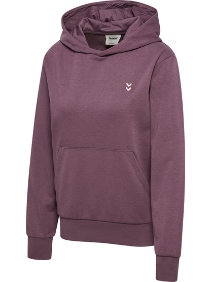 HUMMEL Pulse Sweat Hoodie Damen (black plum)