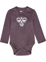HUMMEL Mini Logo Body L/S Kind (black plum)