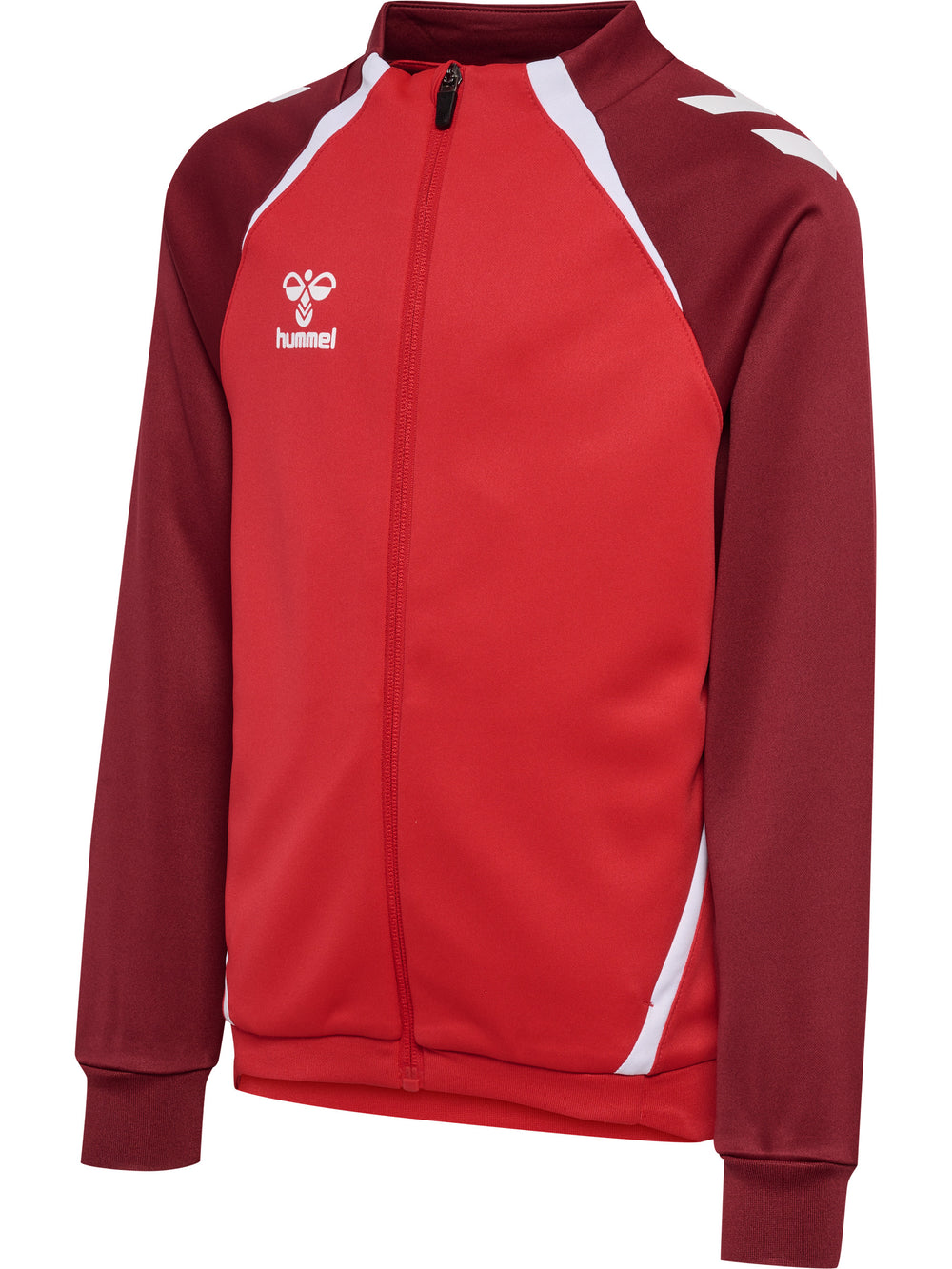 HUMMEL Lead 2.0 Track Zip Jacket Kind (true red/maroon)