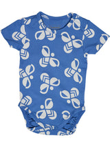 HUMMEL Mini Bold Bee AOP Body S/S Kind (dutch blue)