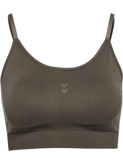 HUMMEL Flow Padded Bra Damen (major brown)