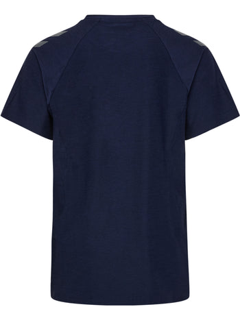 HUMMEL Cima 2.0 Jersey S/S Kind (marine melange)