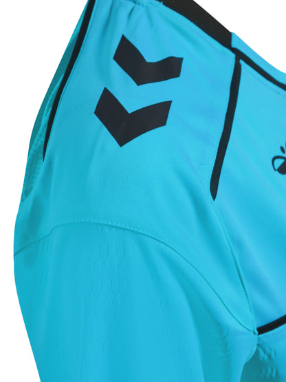 HUMMEL Referee Jersey S/S Damen (neon blue)