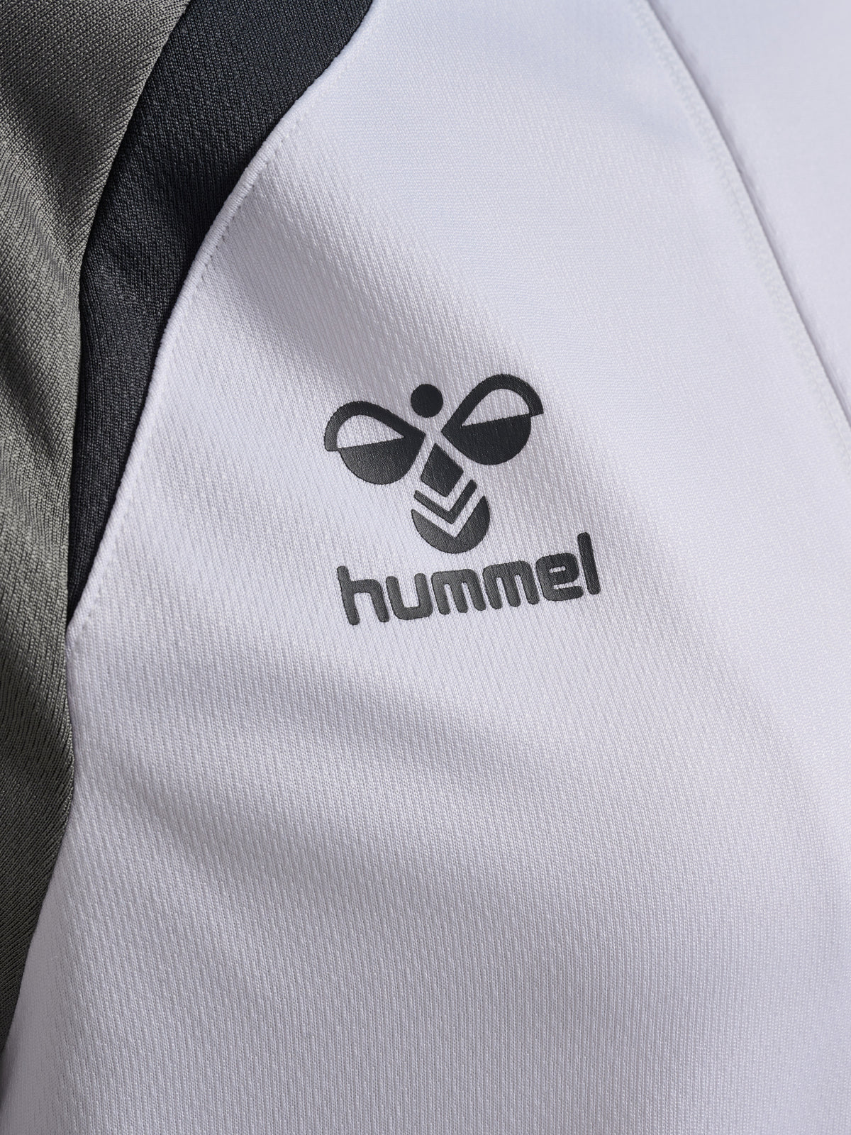 HUMMEL Lead 2.0 Zip Hoodie Damen (white/steel gray)