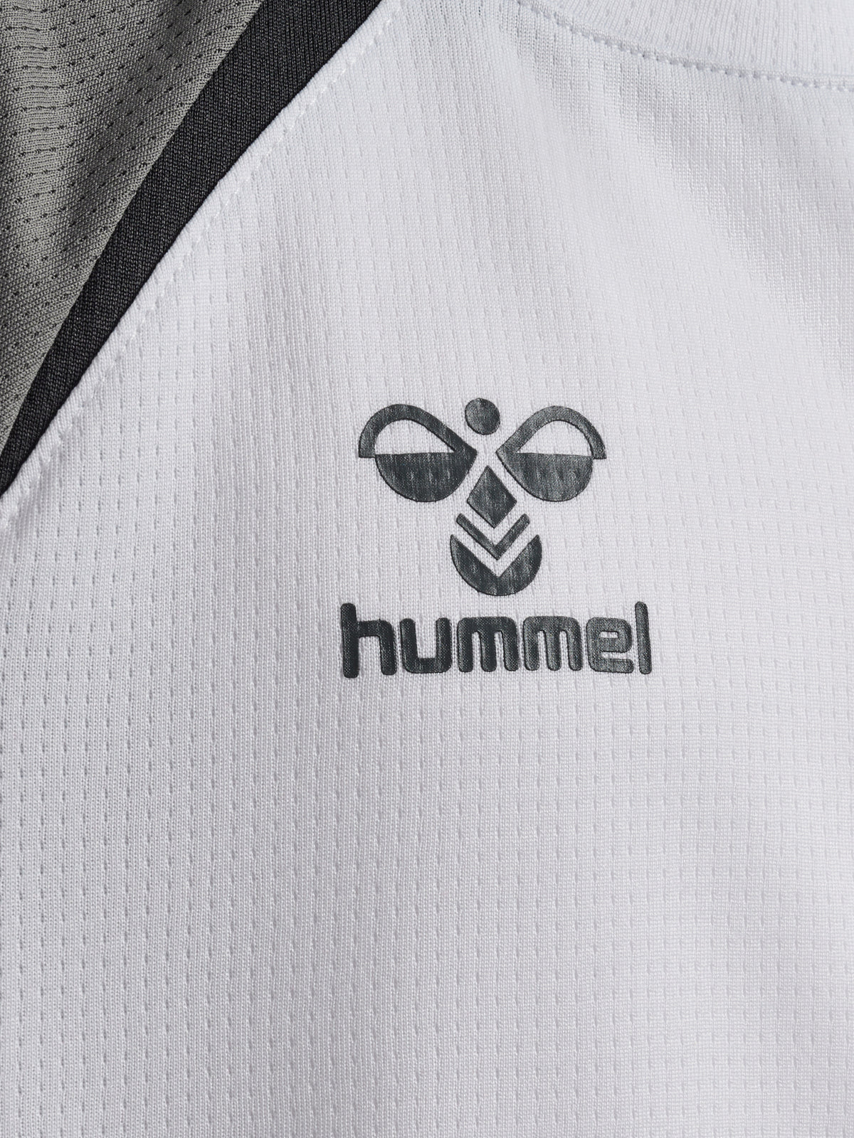 HUMMEL Lead 2.0 Jersey S/S Kind (white/steel gray)