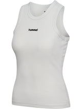 HUMMEL Foundation Rib Tank Top Damen (blanc de blanc)