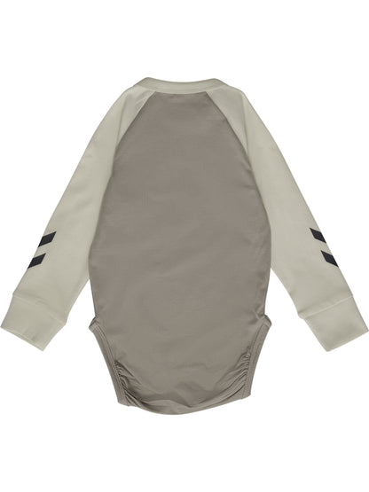 HUMMEL Mini Triple Logo Body L/S Kind (vintage khaki)