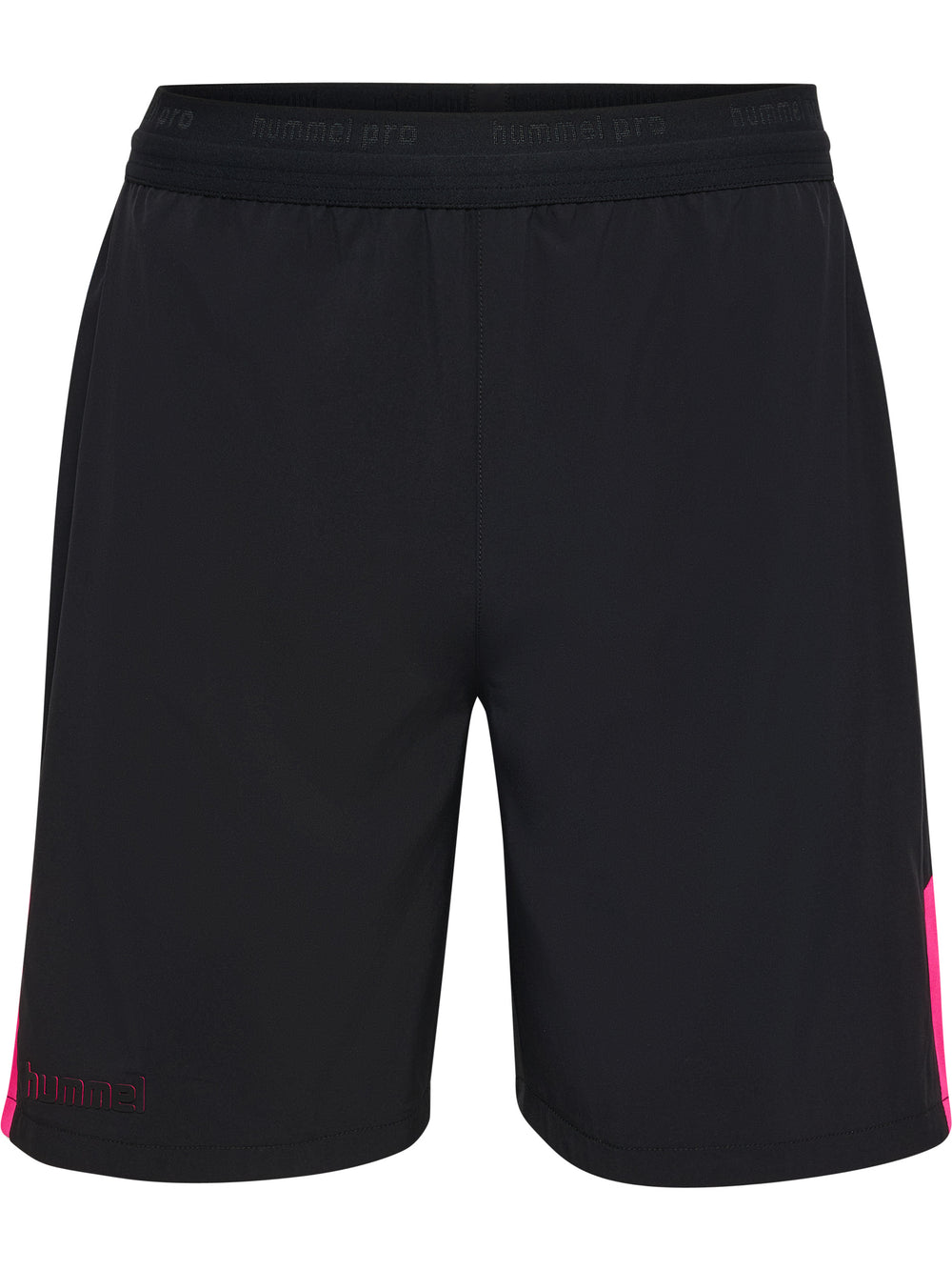 HUMMEL BLAZE27 Pro Training Shorts (black/pink glo)