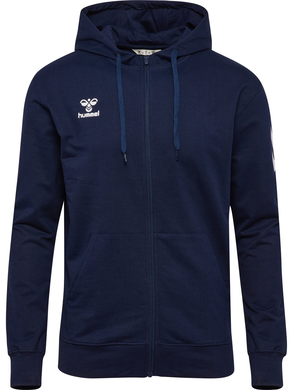 HUMMEL Go 2.0 Chevron Zip Hoodie (marine)