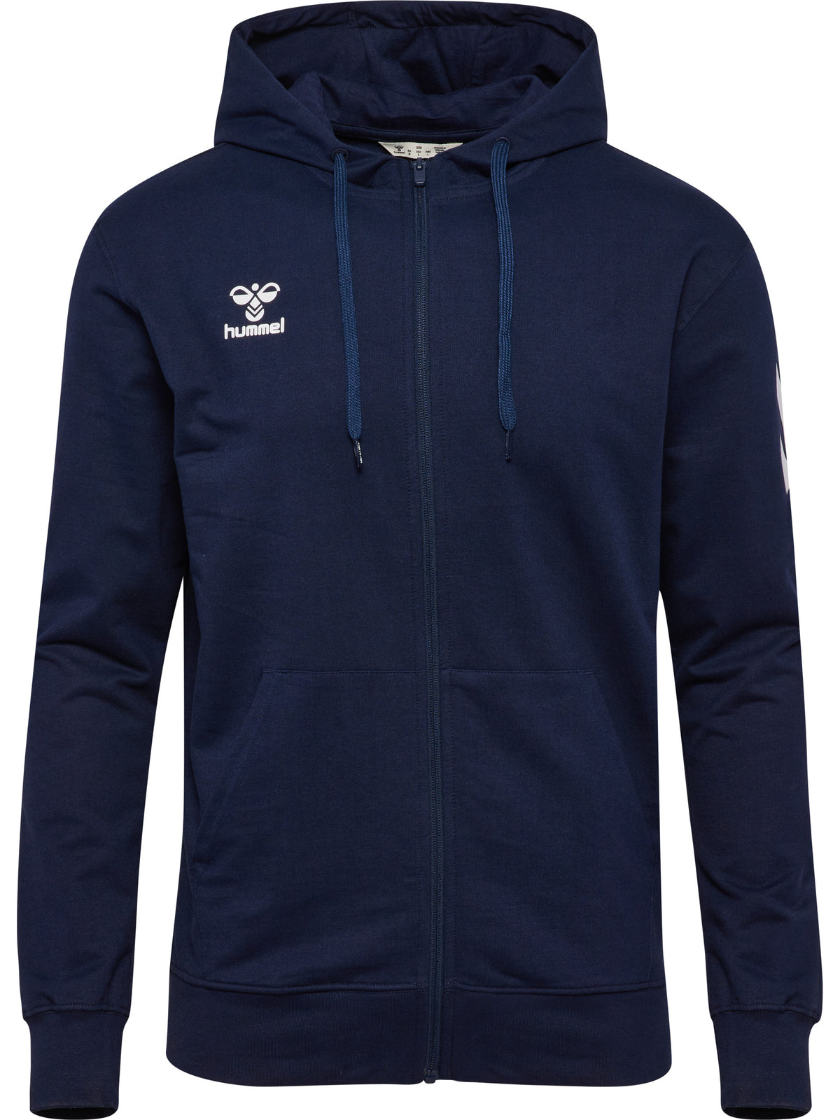 HUMMEL Go 2.0 Chevron Zip Hoodie (marine)