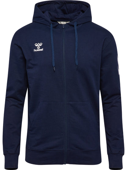 HUMMEL Go 2.0 Chevron Zip Hoodie (marine)