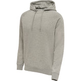 HUMMEL Red Classic Hoodie (grey melange)