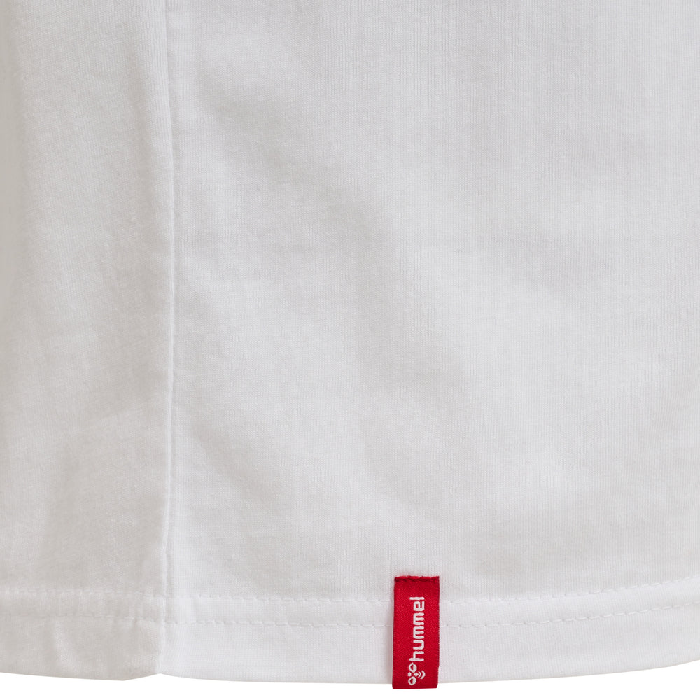 HUMMEL Red Basic T-Shirt S/S (white)